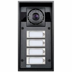 2N Telecommunications IP Force sistema de intercomunicación de video Gris (2N HELIOS IP FORCE 4 BUTTON HD INTERCOM)