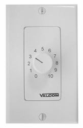 Valcom V-2992-W control de volumen Control de volumen rotativo (VALCOM WALL MOUNT VOLUME CONTROL V-2992W)