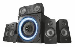 Trust GXT 658 Tytan conjunto de altavoces 90 W Universal Negro 5.1 canales De 2 vías (22004 GXT658 TYTAN 5.1 SPEAKER UK)