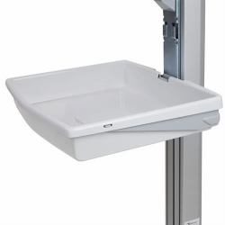 Ergotron 98-134 accessorio per carrello multimediale Bianco Cassetto (Ergotron SV Front Tray - Componente di montaggio [cassetto] - installabile su carrello)