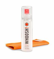 WHOOSH! Go XL Kit de limpieza para equipos Teléfono móvil/smartphone 100 ml (GO XL 100ml 600 sprays w.cloth - Non Toxic Safe for all screens - Anti Static resists smudges - Warranty: 24M)