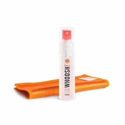 WHOOSH! Go Screen Wash Kit de limpieza para equipos Teléfono móvil/smartphone 30 ml (GO 30ml 250 sprays w. cloth - Non Toxic Safe for all screens - Anti Static resists smudges - Warranty: 24M)