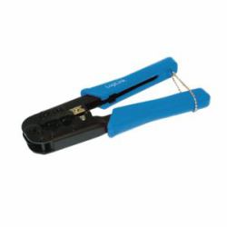 LogiLink WZ0033 crimpadora Negro, Azul (Crimping Tool Dual Modular - 8/6P with Cutter - Warranty: 12M)
