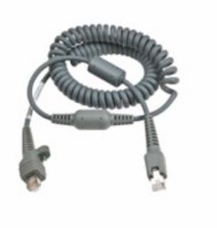 Intermec 236-189-002 cavo di segnale 2 m Grigio (CBL WAND 10PIN IND STR - 6.5IN COIL)
