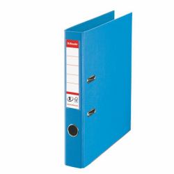 Esselte 811411 carpeta de cartón A4 Azul (Brevordner No1 Power PP A4 50mm lysebl)