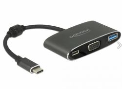 DeLOCK 62992 Adaptador gráfico USB 3840 x 2160 Pixeles Gris (Delock - ekstern videoadapter - VL101)
