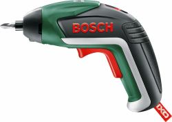 Bosch IXO 215 RPM Negro, Verde, Rojo (IXO V incl.10 Bits+cable - Delivered in Retail Cardbox - Warranty: 12M)