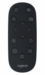 Logitech PTZ Pro 2 mando a distancia RF inalámbrico Webcam Botones (Logitech - Remote control - for Logitech PTZ Pro 2)