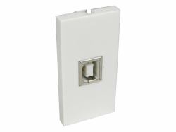 Cables Direct AV-MODUSBB socket-outlet USB White (CDL 1x USB Type B Euromod -Pigtail)