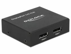 DeLOCK 87691 ripartitore video DisplayPort 2x DisplayPort (Delock - video-/audiosplitter - 2 port)