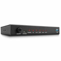 Lindy 4 Port HDMI 10.2G Splitter (Hdmi 4K Splitter 4 Port 3D, - 2160P30 - Warranty: 24M)