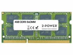 2-Power 2P-KVR13S9S8/4 memoria 4 GB 1 x 4 GB DDR3 204-pin SO-DIMM (4GB DDR3 1333MHz SoDIMM)
