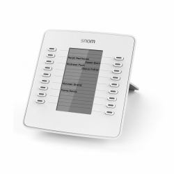 Snom D7 IP módulo adicional [add-on] Blanco 18 botones (D7 EXP. MODULE WHITE FOR D7XX - [EXCEPT D712 AND D710])