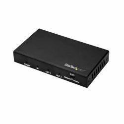 StarTech.com Splitter HDMI de 2 Puertos - 60Hz (2 PORT 4K HDMI SPLITTER - 1X2 WAY HDMI 2.0 SPLITTER)