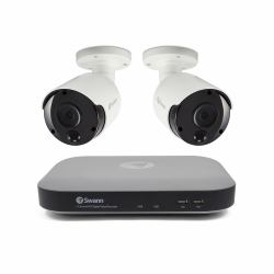 Swann SWDVK-449802V kit de videovigilancia Alámbrico 4 canales (Swann 5 Megapixel 4 Channel Night Vision Wired Video Surveillance System 1 TB HDD)
