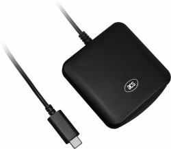 ACS ACR39U-UF lector de tarjeta inteligente Interior Negro USB 2.0 (ACR39U-UF - Smart Card Reader - [USB Type-C] - Warranty: 12M)