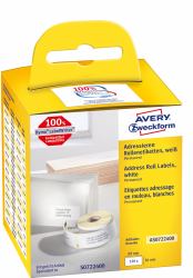 Avery AS0722400 etiqueta autoadhesiva Rectángulo Permanente Blanco 520 pieza[s] (Avery Zweckform - etiketter - 520 etik)