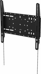 Vision VFM-W4X4 signage display mount 152.4 cm [60"] Black (Vision VFM-W4X4 - Heavy Duty - bracket - for media player / LCD display - cold-rolled steel - black - screen size: 37"-70" - wall-mountable)