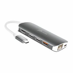 j5create JCD383-N Multiadaptador USB-C™ 9 en 2 