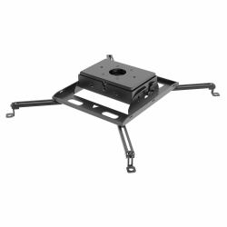 Peerless PJR125-EUK montaje para projector Techo Negro (PJR125 - Heavy Duty Universal Projector Mount [Max Weight 56.7KG])