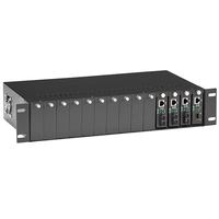 Black Box LHGC-RACK convertidor de medio Negro 
