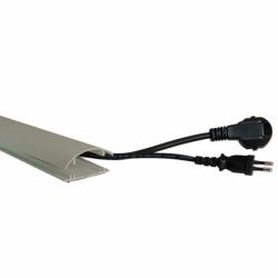 Value Cable Tunnel Organizer, Closed, 6 cm x 100 cm presilla (Cable Tunnel Organizer, - Closed, 6 Cm X 100 Cm - Warranty: 12M)