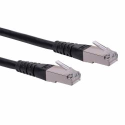 ROLINE Cat6, 0.3m cable de red Negro 0,3 m S/FTP [S-STP] 