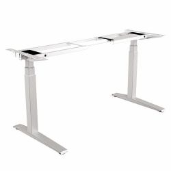 Fellowes Levado 2 pata[s] Plata (Fellowes Levado Height Adjustable Desk [Base Only] - Silver)