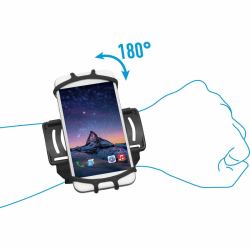 Mobilis 030004 soporte Teléfono móvil/smartphone Negro (UNIVERSAL WRIST MOUNT - ARMBAND 5-7IN HHD)