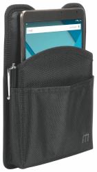 Mobilis Refuge 25,4 cm [10"] Custodia a fondina Nero (Holster with front pocket - Belt Strap - Belt 25mm 10 - Warranty: 24M)