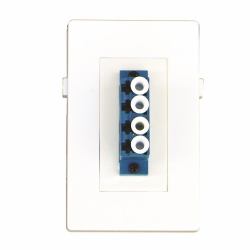 Garbot BN4900-LCX4 toma de corriente Blanco (LC 4x Module. F/F. White - Warranty: 12M)