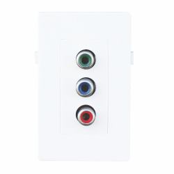Garbot BN4900-RCA X3CP toma de corriente Blanco (Component Module. Screw - Terminal Block - Warranty: 12M)