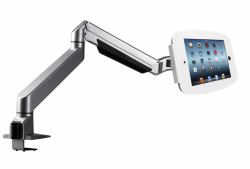Compulocks 660REACH211SENW soporte de seguridad para tabletas Blanco 27,9 cm [11"] (iPad Pro 11" [1-4th Gen] - Space Enclosure Articulating - Arm Mount White)
