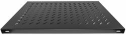 Intellinet 712583 porta accessori Mensola per scaffale (19IN FIXED SHELF 1U 800MM BLACK - -HEAVY DUTY METAL)