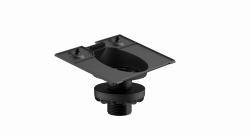 Logitech Tap Riser Mount Supporto per alzata Nero (Logitech Tap Riser Mount videokonferen)