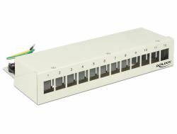 DeLOCK 43335 panel de parcheo (Delock Keystone Desktop Patch Panel -)