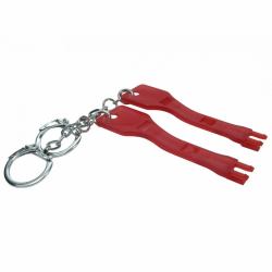 Cables Direct NLRJ45-PB04 bloqueador de puerto Llave de bloqueador de puerto RJ-45 Rojo De plástico 1 pieza[s] (CDL RJ45 Port Blocker Keys 2 pcs)