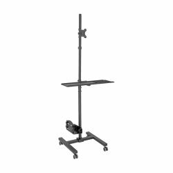 Tripp Lite DMCS1732S estacion de trabajo sentado o de pie (Eaton Tripp Lite Series Mobile Workstation with Monitor Mount - For 17" to 32" Displays, Height Adjustable - Cart [fasteners, wrench, mous...