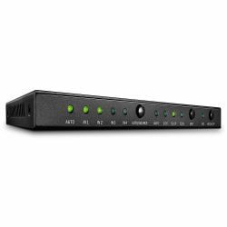 Lindy 38249 interruptor de video HDMI (4 Port Hdmi 2.0 18G Switch - With Audio - Warranty: 24M)