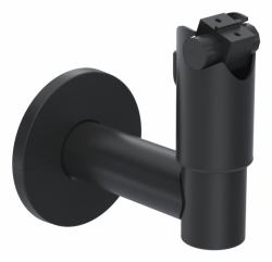 Ergonomic Solutions SpacePole Payment SPV3501-02 accesorio para terminal de punto de venta Montaje POS Negro Metal (Arm 120mm with Flange Cover - and DuraTilt - BLACK - Warranty: 60M)