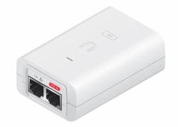 Ubiquiti POE-24-30W-G-WH adaptador e inyector de PoE Gigabit Ethernet 24 V (PoE Injector, 24VDC, 30W - White - Warranty: 24M)