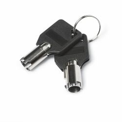 Dicota D31544 accesorio para candado de cable Llave Negro 2 pieza[s] (MASTERKEY FOR SEC CABLE W-LOCK - ULTRA SLIM 3.2X4.5MM SLOT)