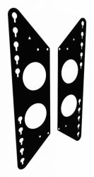 Balance Box 481A117 accesorio para soporte de televisor (e-Box ADAPTER SET 481A117)