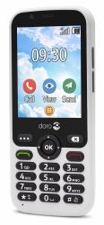 Doro 7010 7,11 cm [2.8"] 112 g Blanco Característica del teléfono (DORO 7010 WHITE)