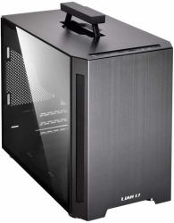 Lian Li TU150WX carcasa de ordenador Negro (Lian Li PC-TU150WX Aluminium Mini-ITX Case - Black Window)