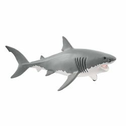 schleich Vida Salvaje 14809 figura de juguete para niños (Schleich Wild Life - Stor hvid haj)