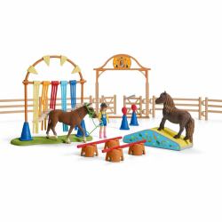 schleich 42481 set de juguetes (Schleich Farm World - Ponysmidighedstr)