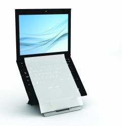 Hypertec LSTAND03 soporte para ordenador portátil Plata 44,2 cm [17.4"] (The Lite by Hypertec is a ultra lightweight [just 220g] height adjustable laptop stand. This innovative design provides a s...