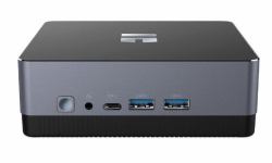 Trekstor WBX5005 Intel® Core™ i3 i3-5005U 4 GB 128 GB SSD Mini PC Negro, Gris 