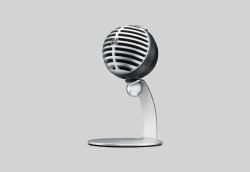 Shure MOTIV MV5 Gris Micrófono para presentaciones (Shure MV5 [GRAY] + LIGHTNING CABLE)